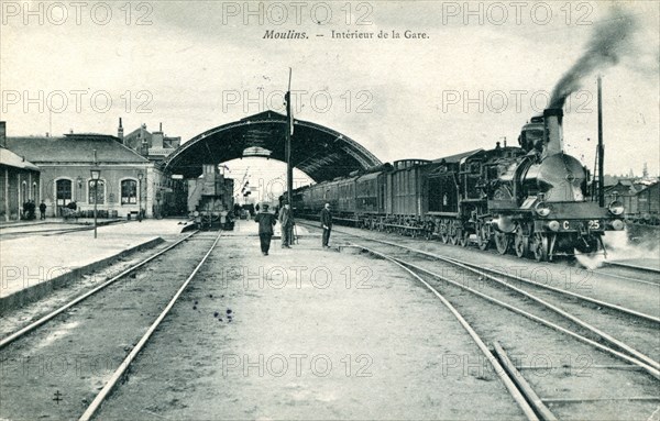 La gare de Moulins