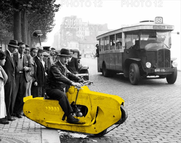 Moto à chenille de 1937