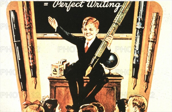 Advertisement for Waterman pens