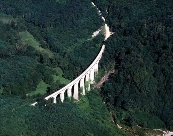 Le viaduc du Chemin de Fer de Rodez