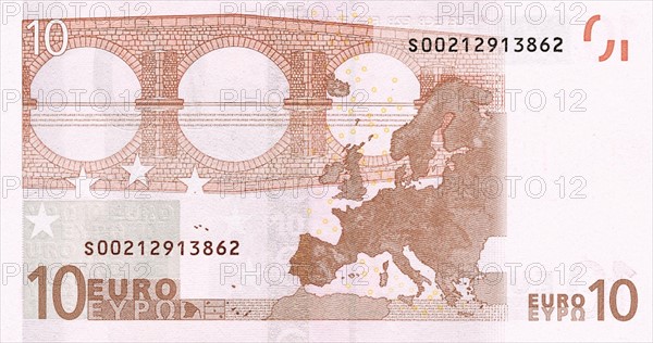 Billet de 10 euros (revers)