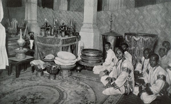 Funeral of Sisowath, King of Cambodia, August 1927