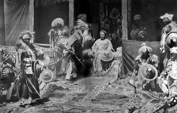 Ethiopie, 1927, le dedjazmatch Aialeu
