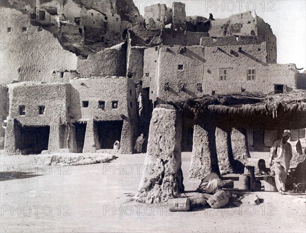 Libye, la place du marché de Sioua