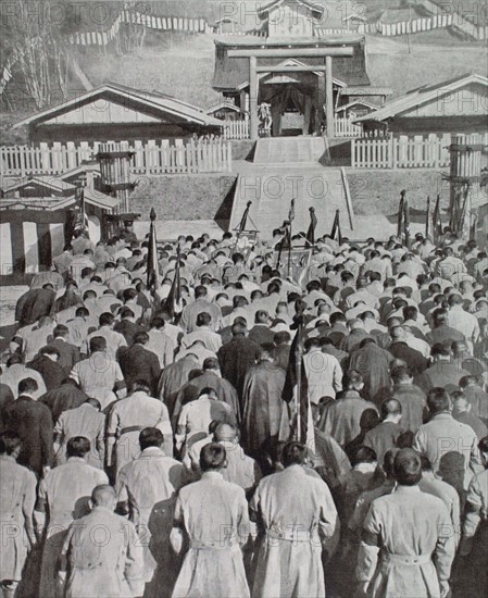 Death of Japanese emperor Yoshi-Hito (December 1926)