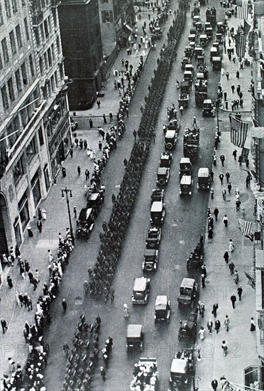 Première Guerre Mondiale, Entrée en guerre des Etats-Unis