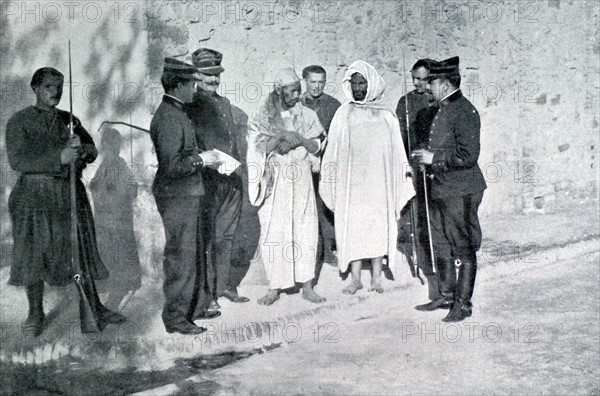 Riots at the Moroccan border (1907)