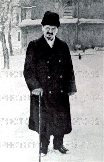 Révolution russe. Léon Trotsky à Brest-Litovsk