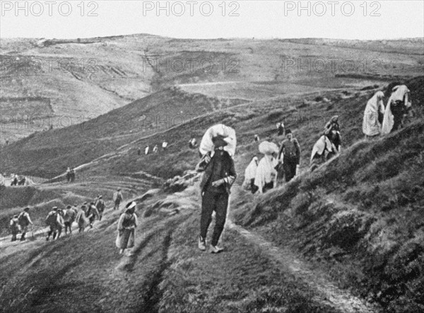 Première Guerre Mondiale. Attaque de la Macédoine par la Bulgarie (1916)