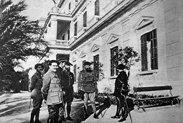 Première Guerre Mondiale. L'île de Corfou occupée par l'armée française