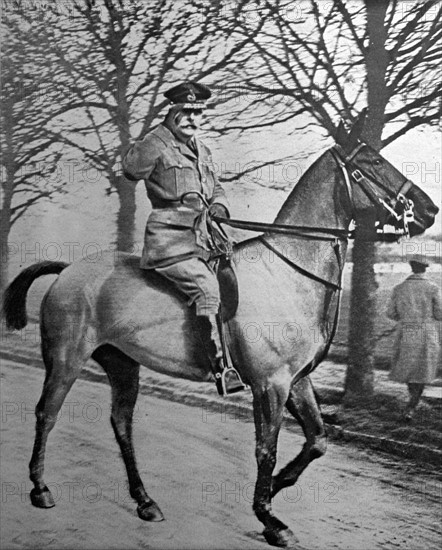 World War I. General Douglas Haig, commander-in-chief of the British forces in France