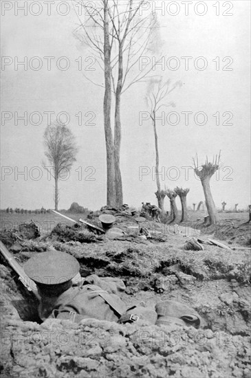 World War I. Battle of Ypres