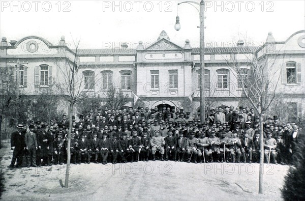 Inauguration de l'assemblée nationale à Pékin (Avril 1912)