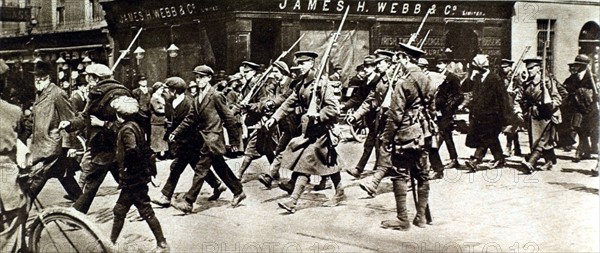 Première Guerre Mondiale. La révolte de Dublin sévèrement réprimée
