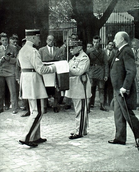 Fin de l'occupation française en Rhénanie 30 juin 1930)