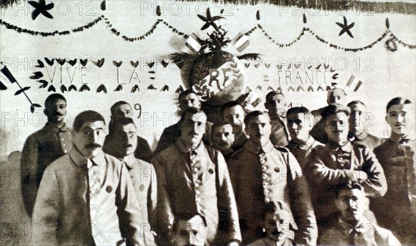 Première Guerre Mondiale. Prison de Belle-Ile. Prisonniers allemands, d'origine alsacienne ou lorraine (1915)