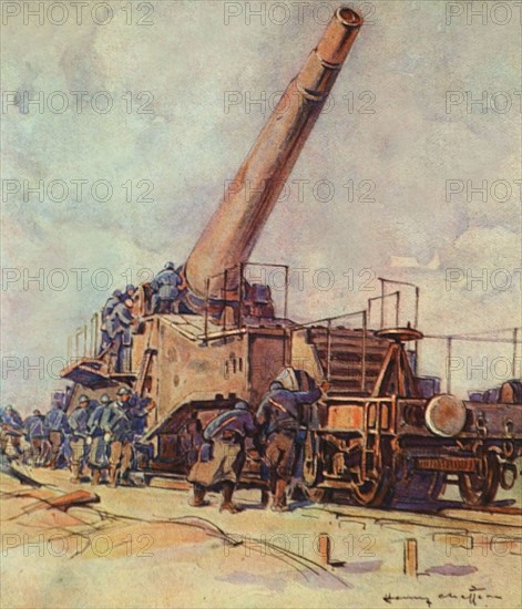 Cheffer, 293-mm howitzer, called a "Danish howitzer"