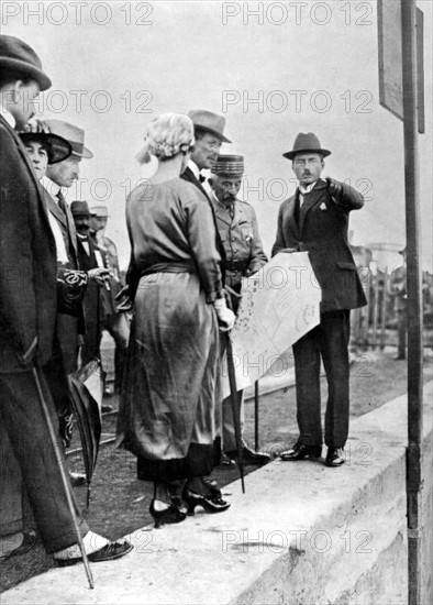 Visite des souverains belges au Maroc (1921)