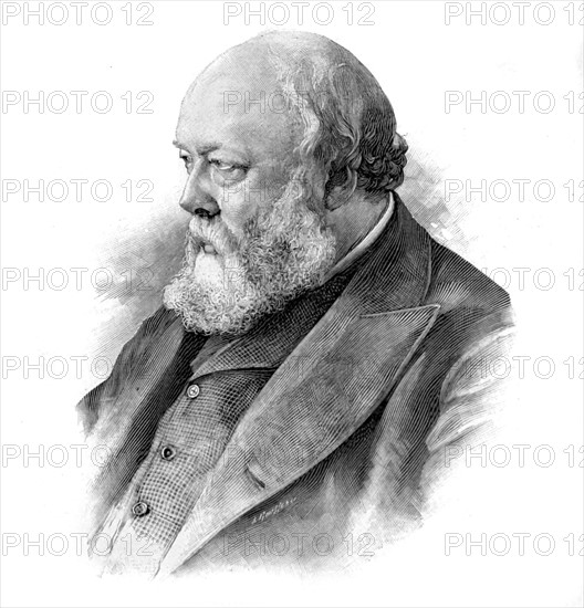 Portrait de Lord Salisbury (1900), ministre anglais des Affaires étrangères de 1886 à 1892