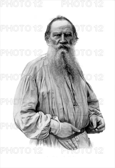 Portrait of Leon Tolstoy