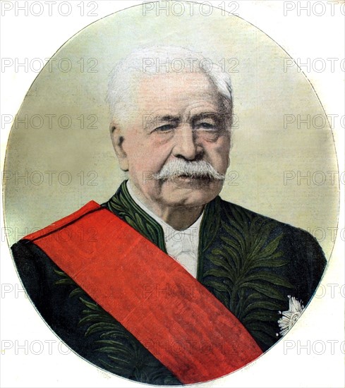 Portrait de Ferdinand de Lesseps du 16-12-1894