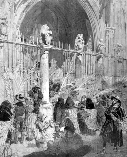 Le dimanche des Rameaux à Tolède (1880)