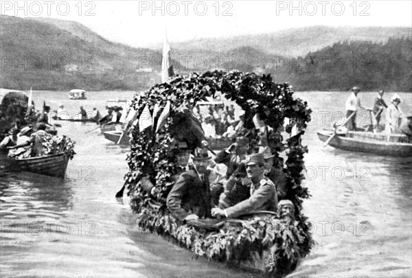 Voyage triomphal du prince-régent Alexandre de Yougoslavie en Croatie et en Slovénie (1920)