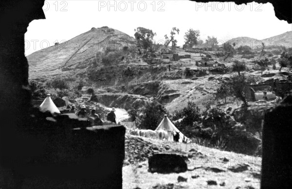 Guerre du Rif. A Teroual, point d'appui de l'offensive française lors des actions du 10 au 13 septembre 1925