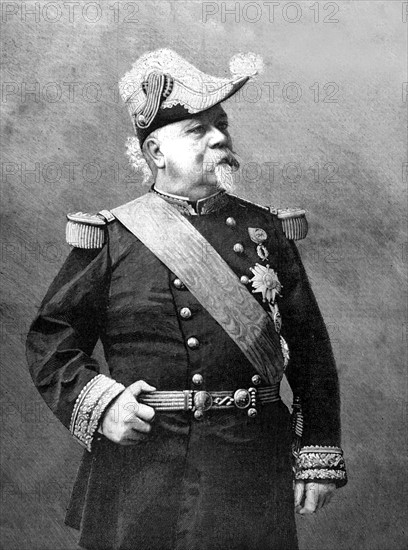 Portrait of General Davout, in "Le Journal illustré" from December 22, 1895