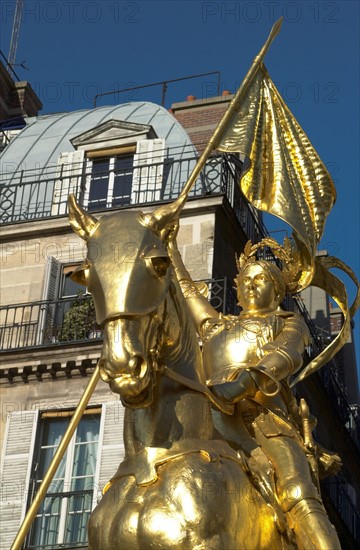 Frémiet, statue équestre de Jeanne d'Arc