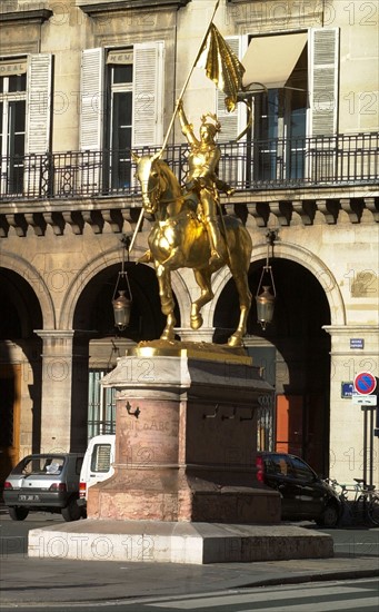 Frémiet, statue équestre de Jeanne d'Arc