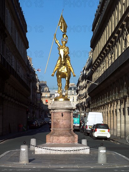 Frémiet, statue équestre de Jeanne d'Arc