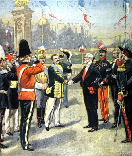 Opening of the Paris World Fair, by French President Loubet (1900)