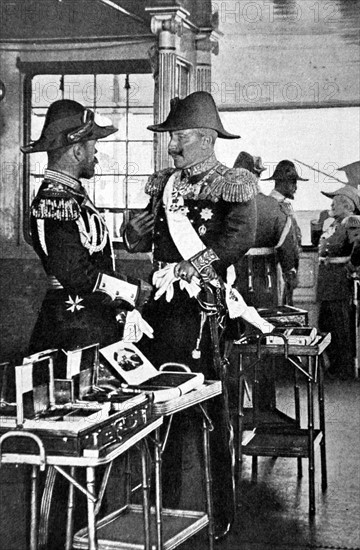 Meeting between Nicolas II and Wilhelm II at Swinemunde (1907)