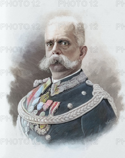 Portrait of King Humbert I of Italy (1900)
