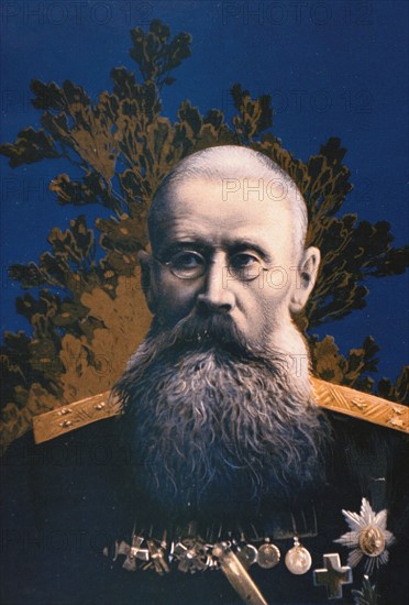 Portrait du général Yvanoff, in "Le pays de France" du 2 mars 1916