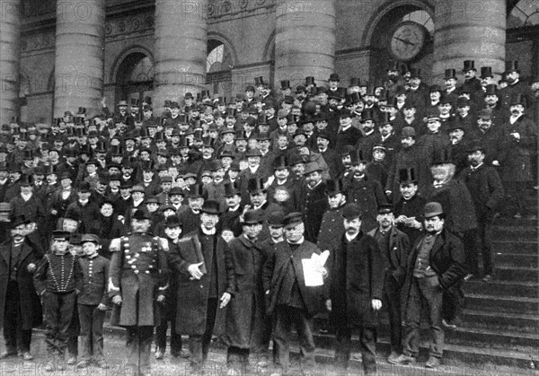 The Stock Exchange in Paris, 1891