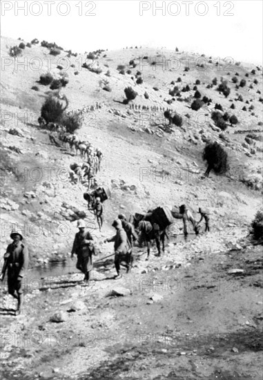 Opérations militaires françaises au Liban, en 1926.