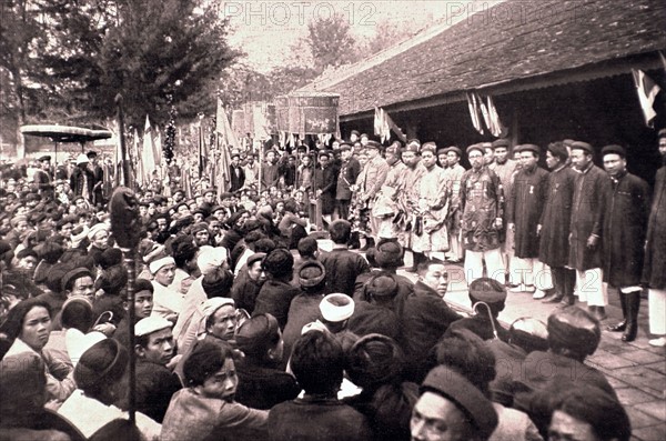 Epilogue des troubles communistes dans le Nord-Annam, en Indochine (1931).