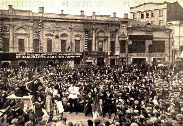 May Day celebration in Moscow (1928)