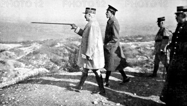 Visite du roi d'Espagne à Verdun (1919)