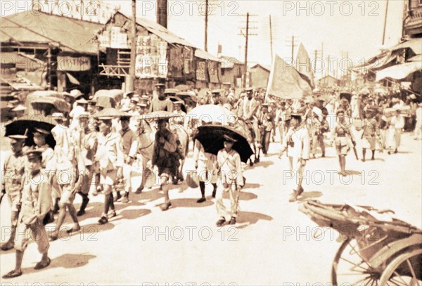 Répression du banditisme en Chine (1923)