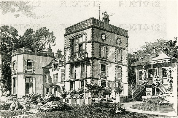 Maison de campagne d'Emile Zola à Médan