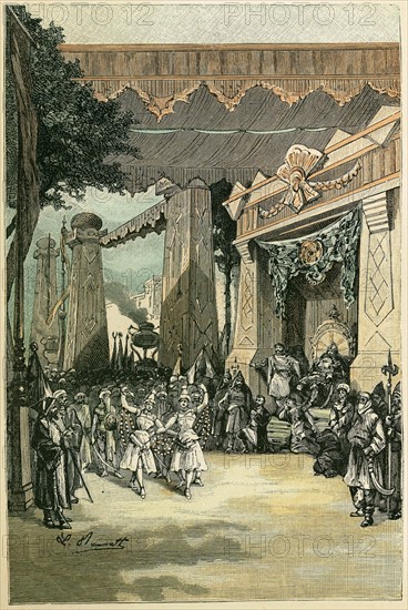 Jules Verne, "Michel Strogoff. De Moscou à Irkoutsk" (illustration)