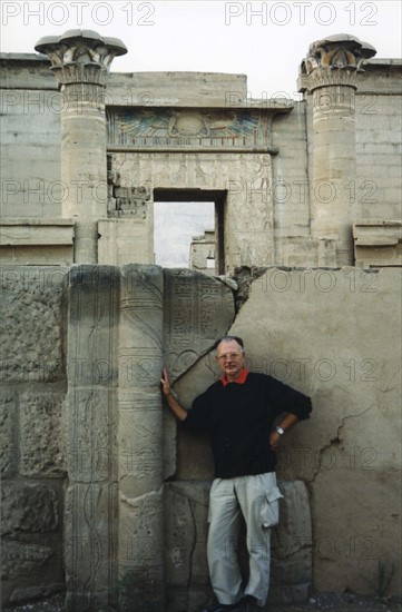 Christian Jacq sur le site du Ramesseum