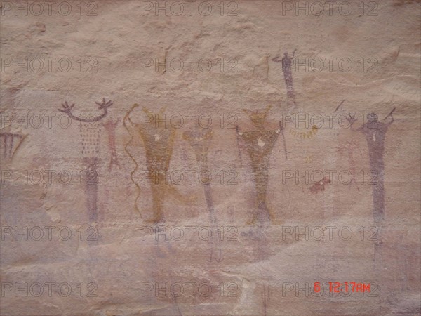 Pictographes archaïques indiens - Utah - USA