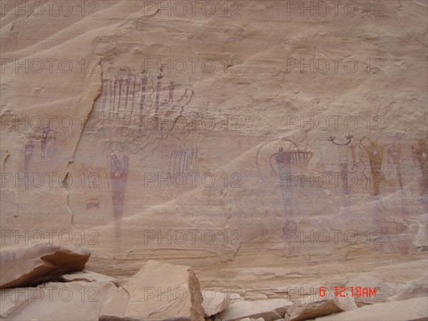 Pictographes archaïques indiens - Utah - USA