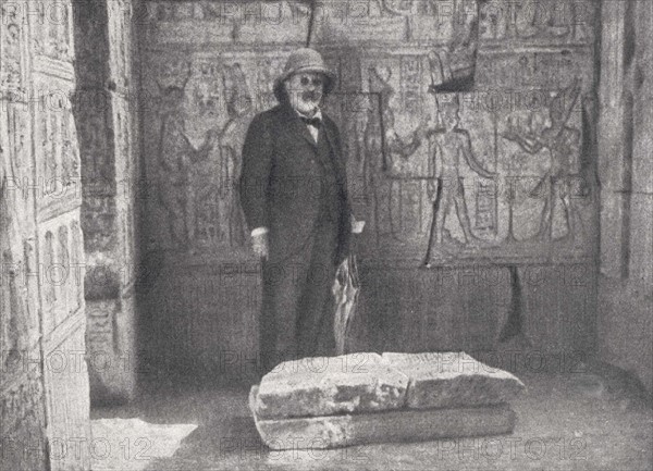 Gaston Maspero à Deir El Medinet