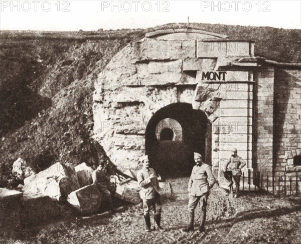 Entrée principale du fort de Douaumont