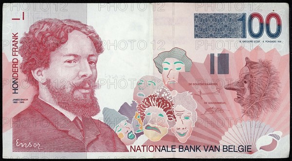 Billet de 100 Francs belges